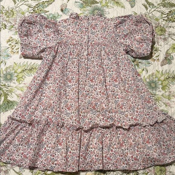 Janie and Jack Floral Print Dress - Picture 3 of 8